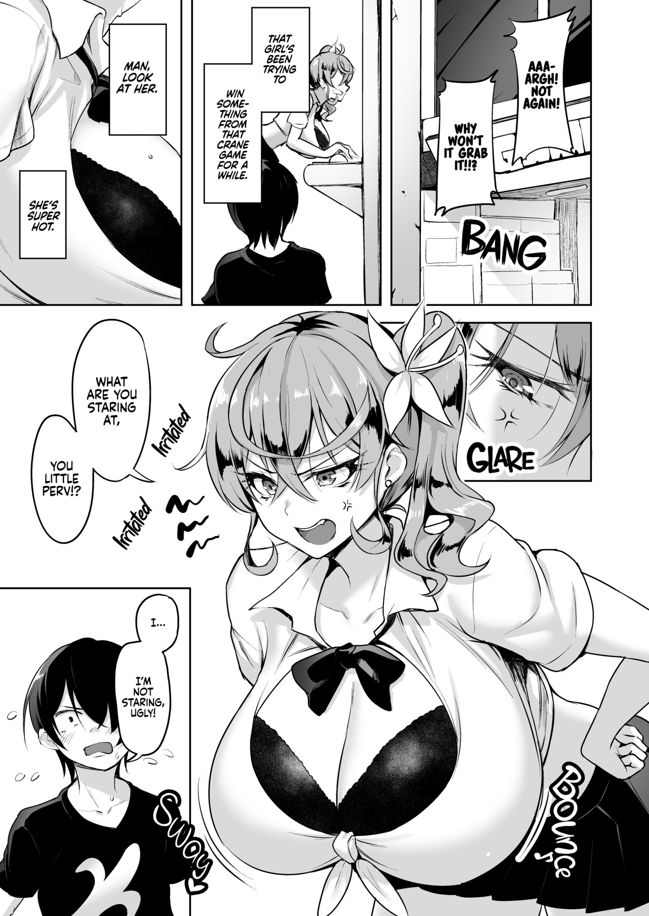 Hentai Manga Comic-I Tried to Help a Cute Gal With a Crane Game, and Now I'm Addicted to Her Titfucks-Read-2